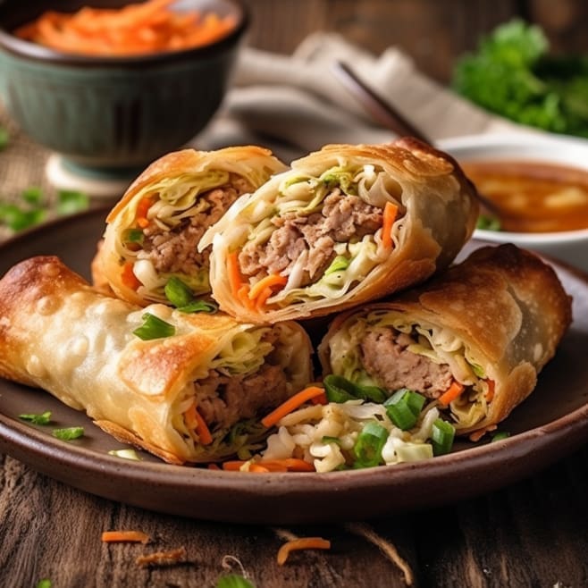 Chef ETL’s Kielbasa Fusion Egg Rolls