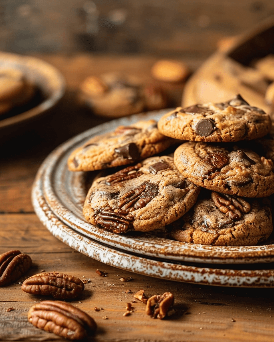 Chocolate Chip Cookies with Cinnamon Swirl