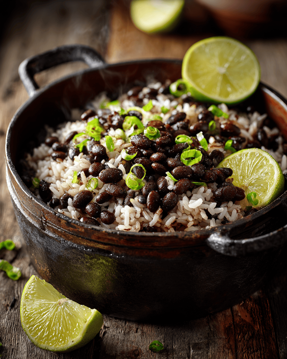 Cuban-Style Black Beans and Rice (Moros y Cristianos)